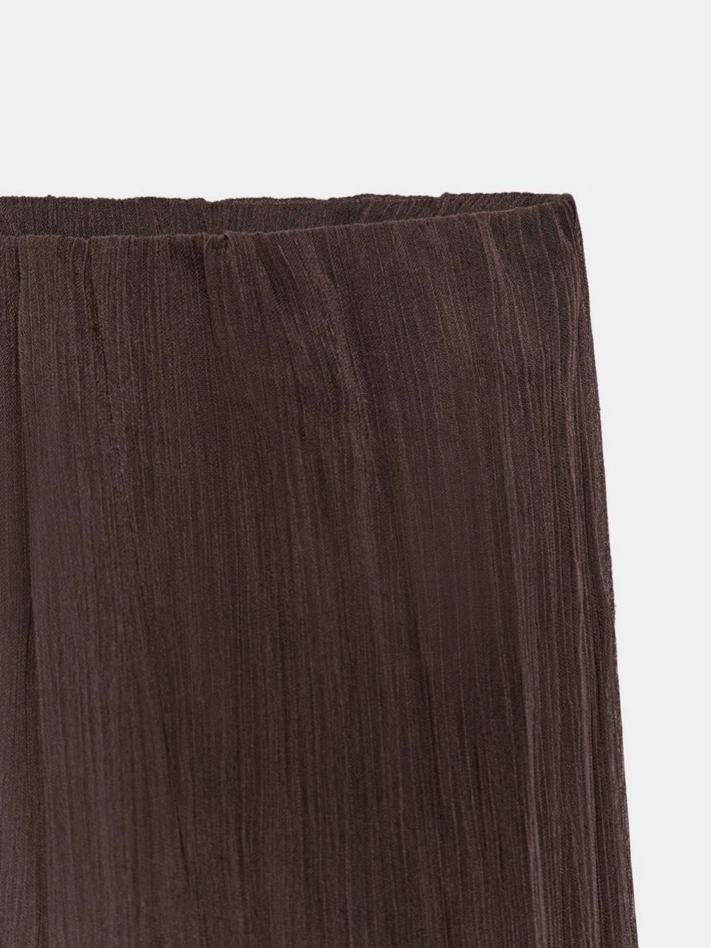Zara Brown Ruffled Lace Midi Skirt. Size XL. Brand new! - Picture 10 of 11